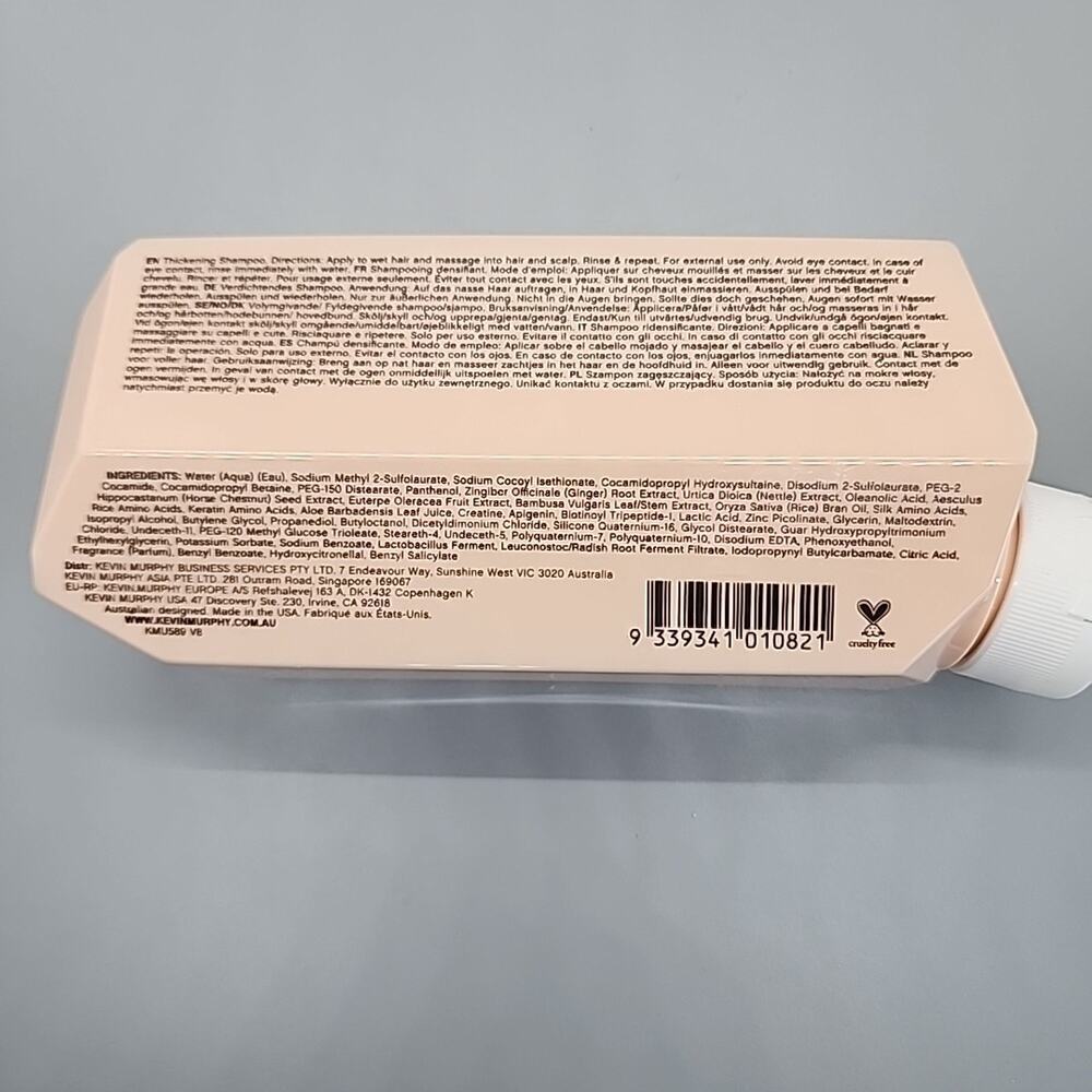 NEW Kevin Murphy Plumping Wash Densifying Shampoo for Thinning Hair 8.4oz - Picture 3 of 6